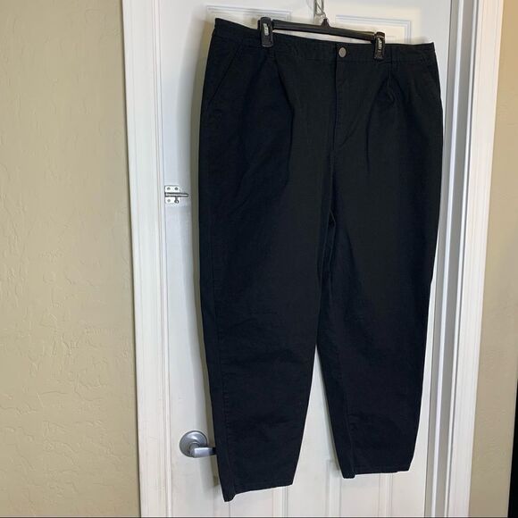 ASOS High Rise Black Pants Size 18 - Picture 3 of 8
